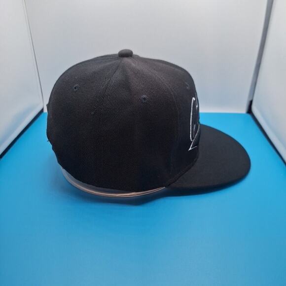 California Republic Cali Logo Hat Cap Snap Back Embroidered Black - Picture 5 of 6